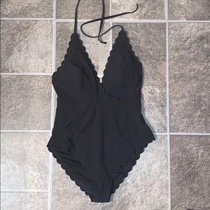 Black bathing suit